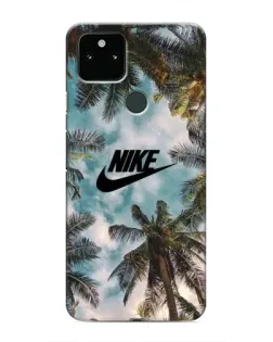 Чохол для Google Pixel 5 з картинкою «Тропічний принт Nike»