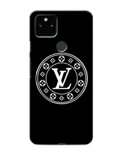 Чехол для Google Pixel 5 с картинкой «LV — печать стиля»