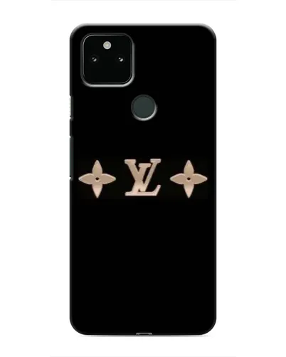 Чехол для Google Pixel 5 с картинкой «Louis Vuitton — минимализм»