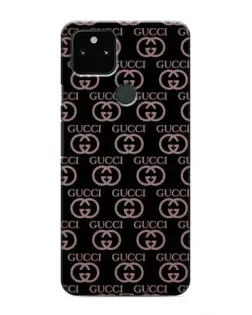 Чехол для Google Pixel 5 с картинкой «Классическая монограмма Gucci»