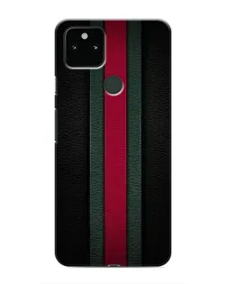 Чехол для Google Pixel 5 с картинкой «Gucci — неоновая линия»