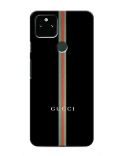 Чохол для Google Pixel 5 з картинкою «Gucci — строга лінія»