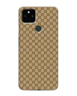 Чохол для Google Pixel 5 з картинкою «Gucci — класичний беж»