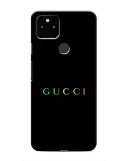 Чохол для Google Pixel 5 з картинкою «Gucci — неоновий мінімалізм»