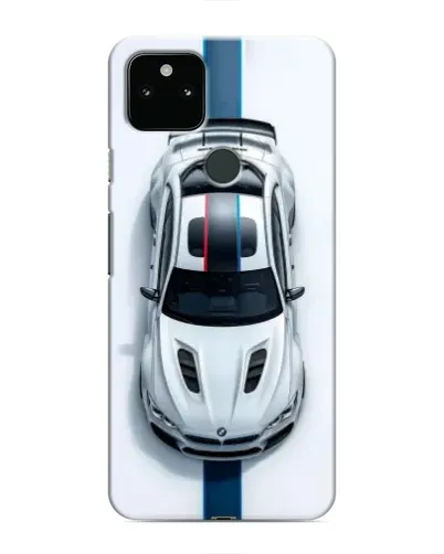 Чехол для Google Pixel 5 с картинкой «Вид сверху — BMW M»