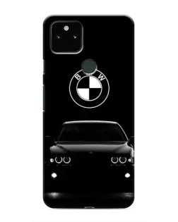 Чохол для Google Pixel 5 з картинкою «BMW — погляд з темряви»