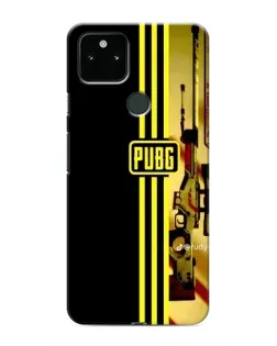 Чехол для Google Pixel 5 с картинкой «PUBG — камуфляжный шлем»