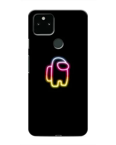 Чехол для Google Pixel 5 с картинкой «Among Us градиент»