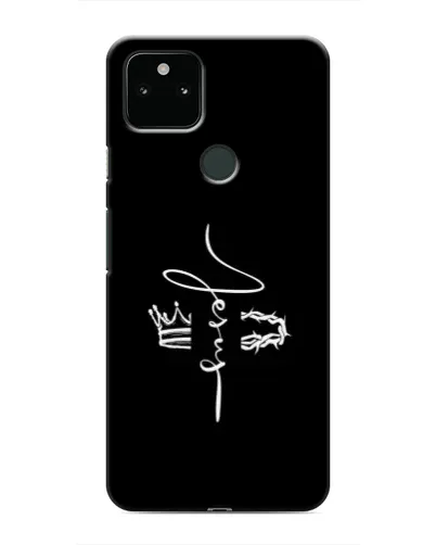 Чехол для Google Pixel 5 с картинкой «Король Славы Jesus»