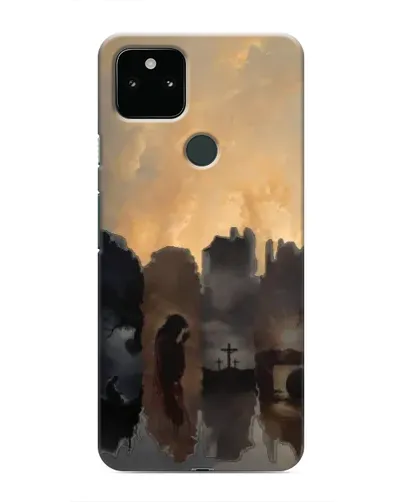 Чехол для Google Pixel 5 с картинкой «Дорога к вере»