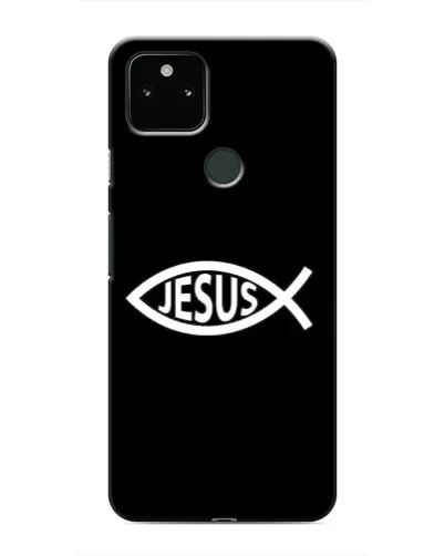 Чехол для Google Pixel 5 с картинкой «Классический Jesus»