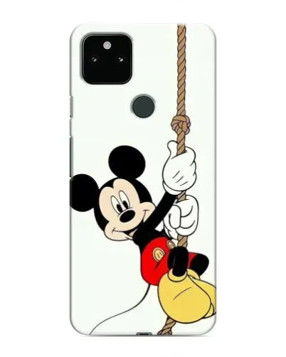 Чехол для Google Pixel 5 с картинкой «Mickey на канате»