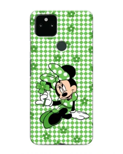 Чехол для Google Pixel 5 с картинкой «Mickey в клетку»