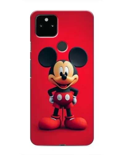Чехол для Google Pixel 5 с картинкой «Mickey в полный рост»