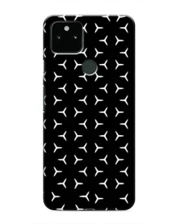 Чехол для Google Pixel 5 с картинкой «Mercedes паттерн звезд»