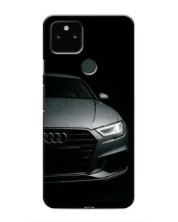 Чехол для Google Pixel 5 с картинкой «Audi — детализация кузова»