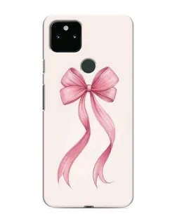 Чехол для Google Pixel 5 с картинкой «Розовый бант»