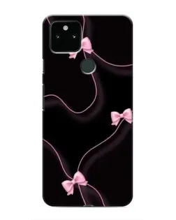 Чехол для Google Pixel 5 с картинкой «Розовые ленты»
