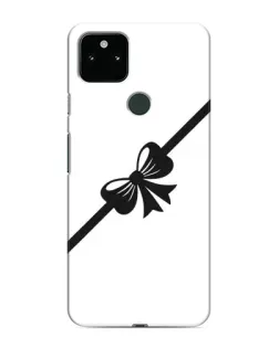Чехол для Google Pixel 5 с картинкой «Диагональный бант»