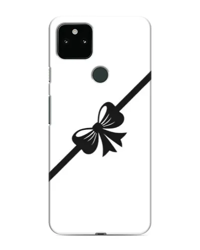 Чехол для Google Pixel 5 с картинкой «Диагональный бант»