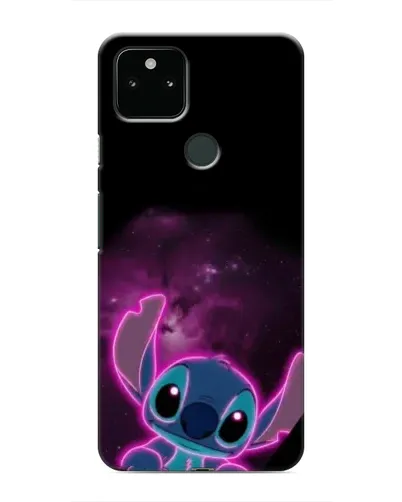 Чехол для Google Pixel 5 с картинкой «Неоновый Stitch»