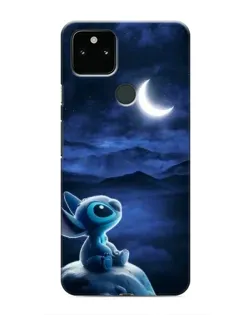 Чехол для Google Pixel 5 с картинкой «Лунная ночь Стича»
