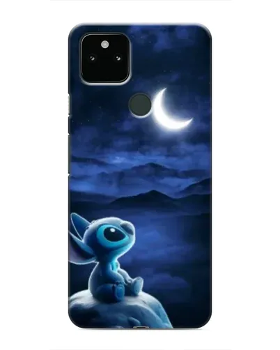 Чехол для Google Pixel 5 с картинкой «Лунная ночь Стича»
