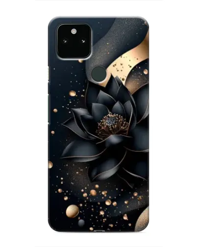 Чехол для Google Pixel 5 с картинкой «Черный лотос»