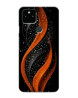 Чехол для Google Pixel 5 с картинкой «Огненная звездная волна»
