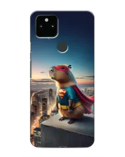 Чохол для Google Pixel 5 з картинкою «Капі-мен супергерой»