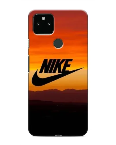 Чехол для Google Pixel 5a 5G с картинкой «Nike — вечерний горизонт»