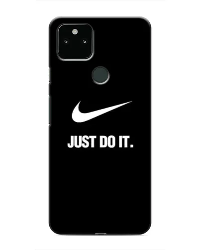 Чехол для Google Pixel 5a 5G с картинкой «Классический принт Nike»