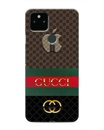 Чехол для Google Pixel 5a 5G с картинкой «Gucci — брендированный десерт»