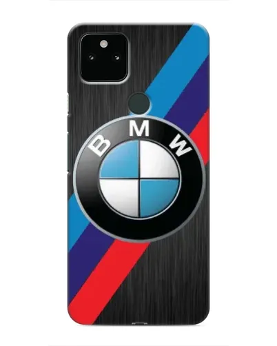 Чехол для Google Pixel 5a 5G с картинкой «BMW M-stripes стиль»