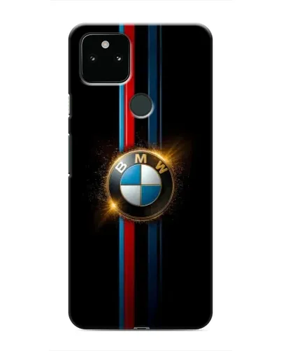 Чехол для Google Pixel 5a 5G с картинкой «BMW M-Power неон»