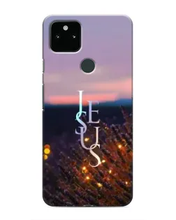 Чехол для Google Pixel 5a 5G с картинкой «Свет Божий ночью»