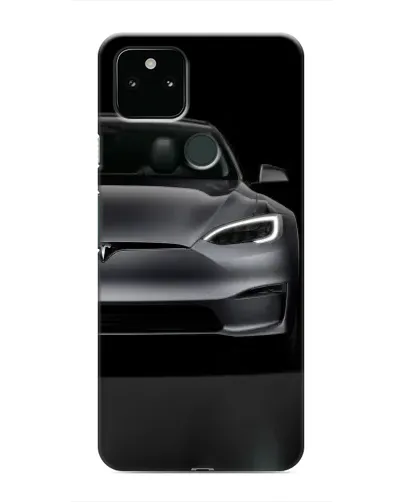 Чехол для Google Pixel 5a 5G с картинкой «Tesla Model S Look»