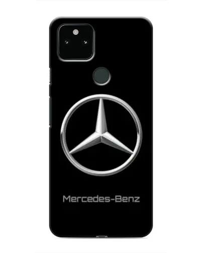 Чехол для Google Pixel 5a 5G с картинкой «Mercedes Silver Logo»