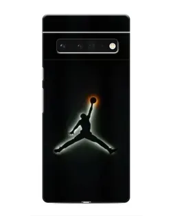 Чехол для Google Pixel 6 Pro с картинкой «Jordan Gradient Logo»
