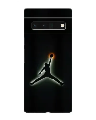 Чехол для Google Pixel 6 Pro с картинкой «Jordan Gradient Logo»