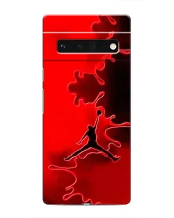 Чехол для Google Pixel 6 Pro с картинкой «Jordan Red Smoke»