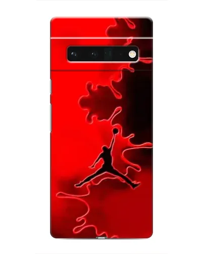 Чехол для Google Pixel 6 Pro с картинкой «Jordan Red Smoke»