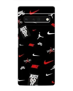 Чехол для Google Pixel 6 Pro с картинкой «Nike Mix Pattern»