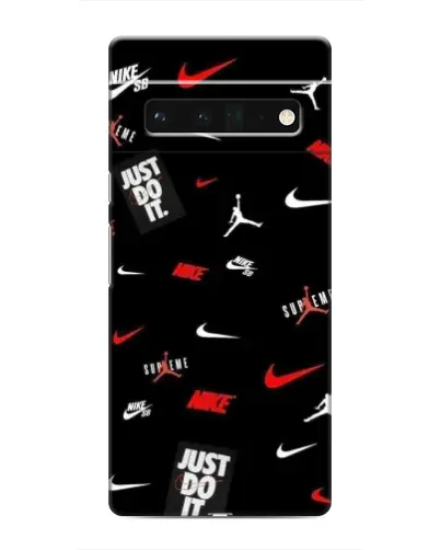 Чехол для Google Pixel 6 Pro с картинкой «Nike Mix Pattern»