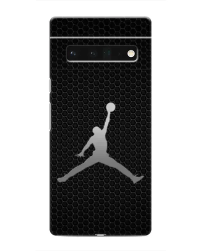 Чехол для Google Pixel 6 Pro с картинкой «Jordan Dark Carbon»