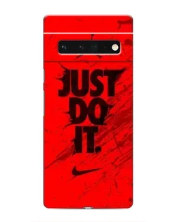 Чехол для Google Pixel 6 Pro с картинкой «Nike Just Do It»