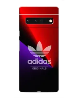 Чехол для Google Pixel 6 Pro с картинкой «Adidas Red Neon»