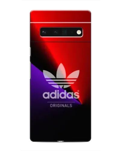 Чехол для Google Pixel 6 Pro с картинкой «Adidas Red Neon»