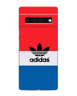 Чехол для Google Pixel 6 Pro с картинкой «Ретро блоки Adidas»