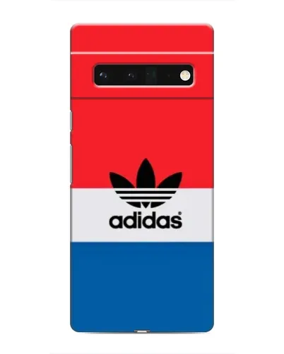 Чехол для Google Pixel 6 Pro с картинкой «Ретро блоки Adidas»